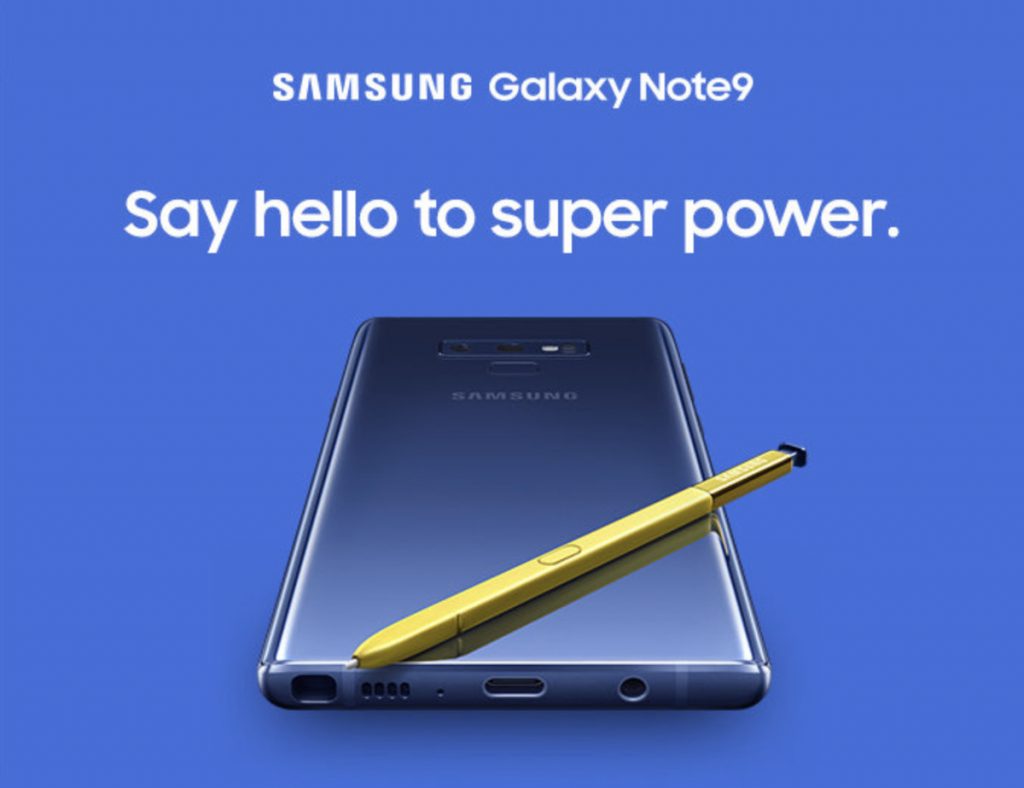 Features of Freshly Launched Samsung Galaxy Note 9 - Your Tech Story