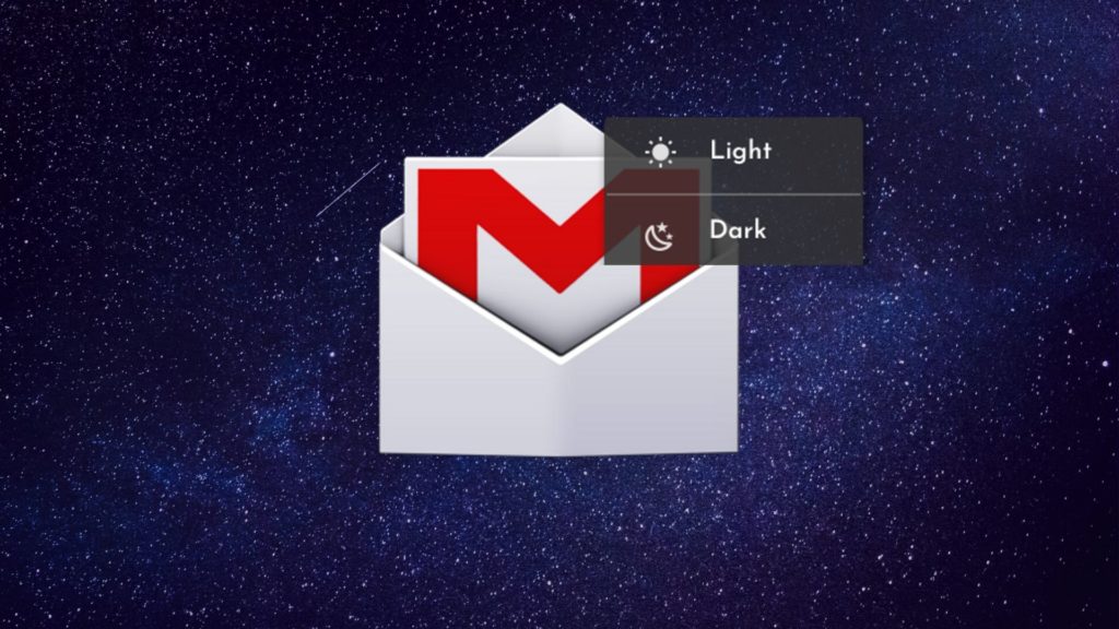 gmail dark mode