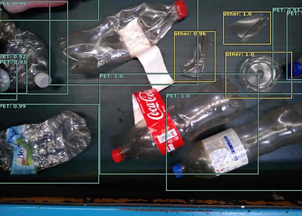 AI model - Detecting impurities in Plastics PET line