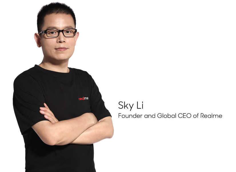Realme Founder Sky Li