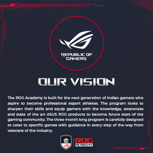 Asus ROG Academy Program