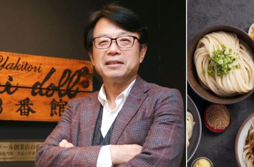 Japan's newest billionaire is a college dropout who built a global udon noodle empire