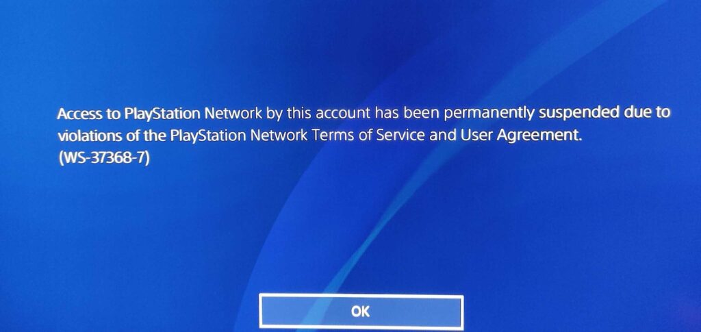 Many PlayStation Users' Accounts Locked Out, Get Permanent Suspension Message From Sony
