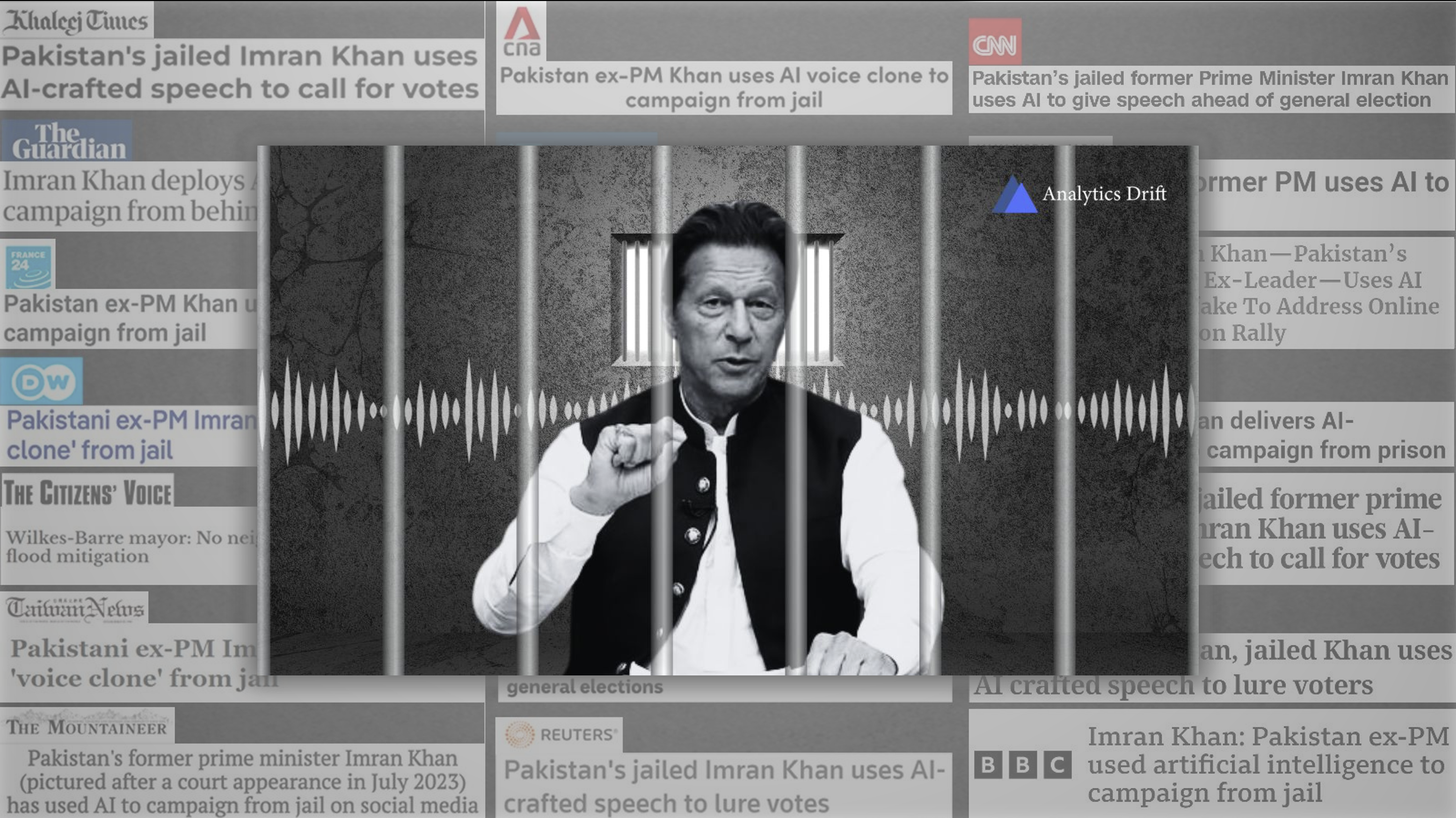 Former Pakistan PM Imran Khan Has Used AI Voice Clone to Campaign From Jail