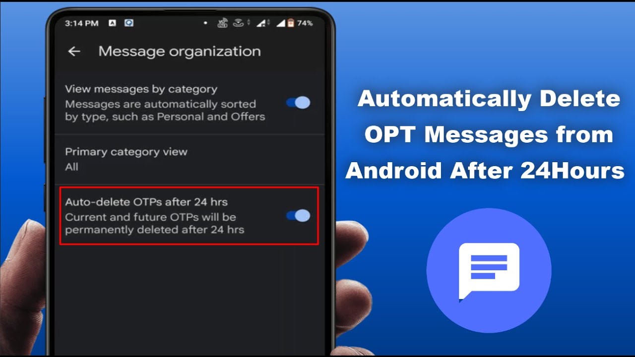 How to Automatically Delete OTP on Your Android Phone?