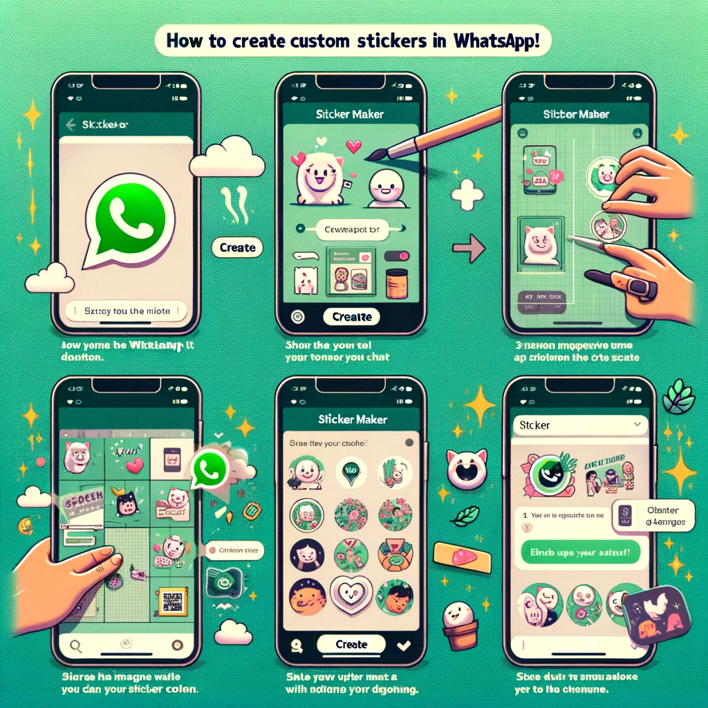 How to create custom stickers in WhatsApp?
