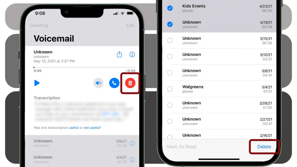 How to Delete Voicemail in iPhone (2024)