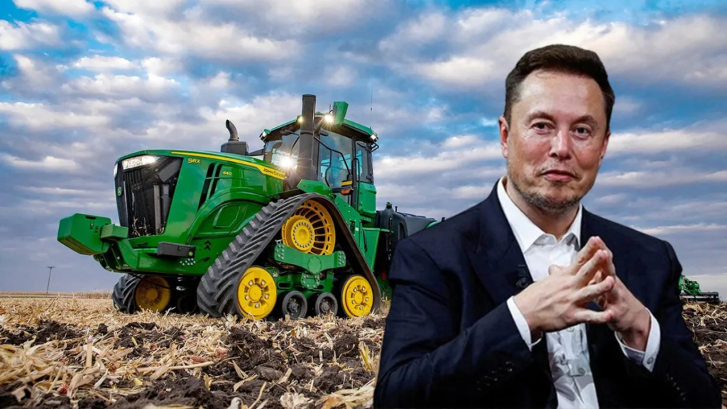 Musk’s SpaceX Teams Up with John Deere to Revolutionize Internet Access for Farmers