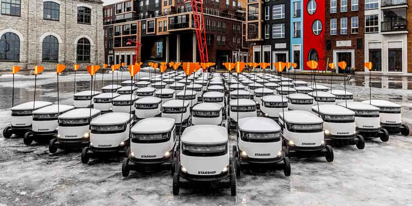 Starship Technologies Raises $90 Million to Expand Delivery Robots