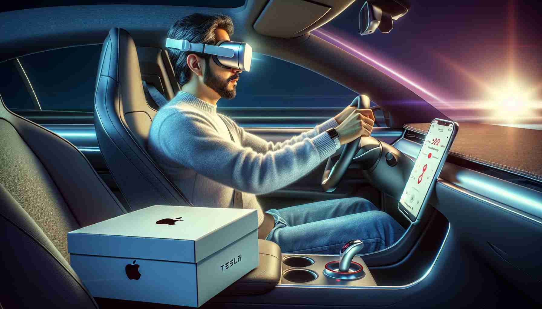 Tesla Owners Advised Not to Wear Apple VR Headsets While Driving