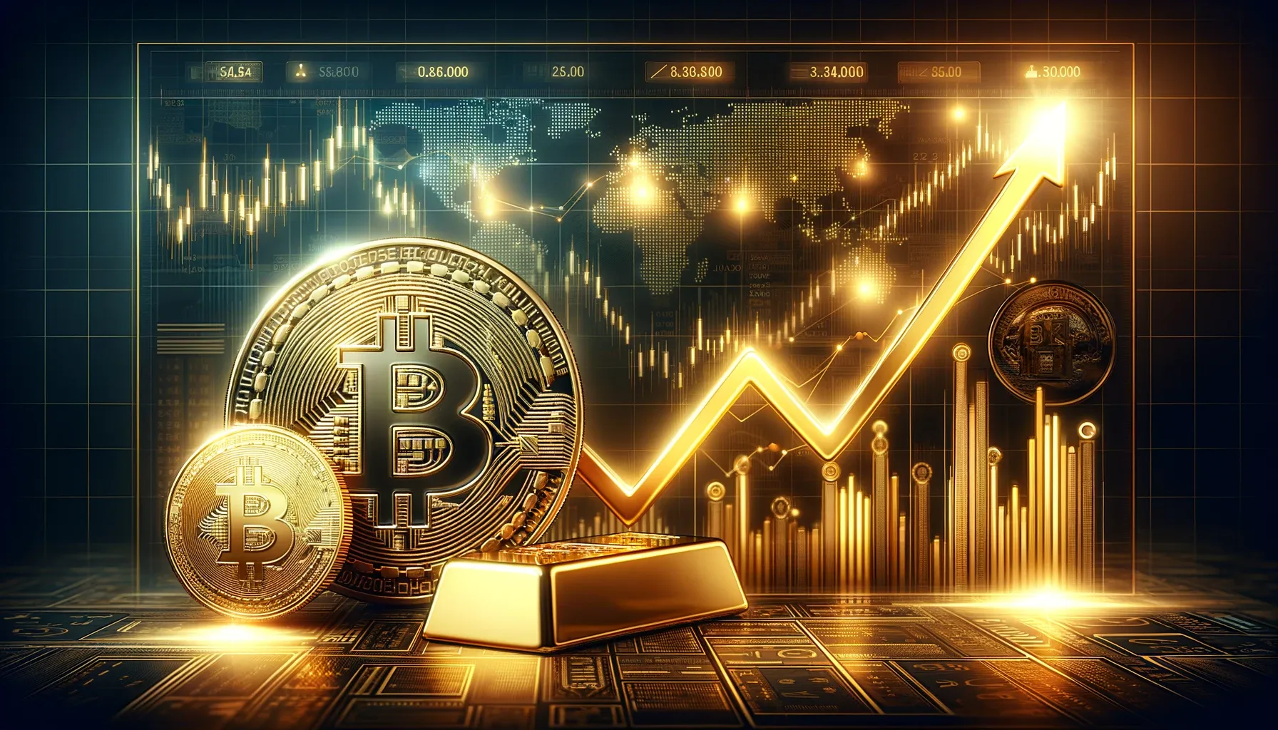 Bitcoin climbs above $59,000, nears record high