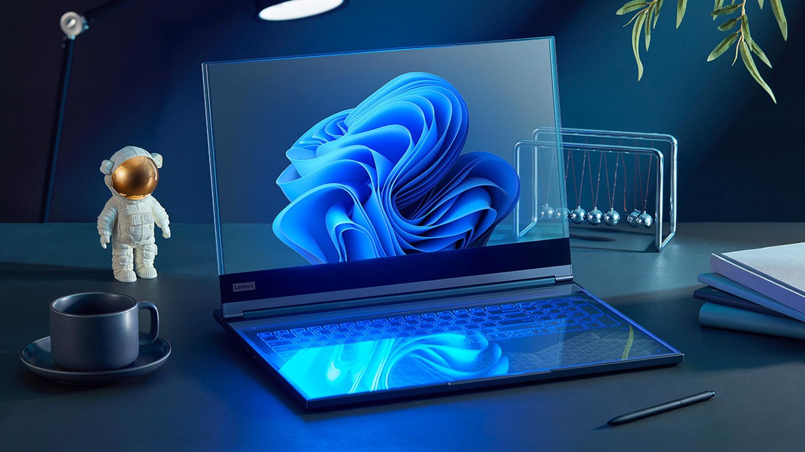 Lenovo Sets New Standards with Transparent Display ThinkBook Concept