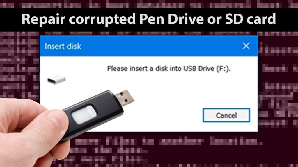 How to Restore a Corrupt File from USB?