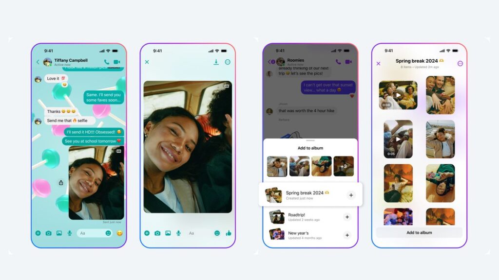 Facebook Messenger Enhances User Experience with HD Photos, Shared Albums, and Expanded File Sharing