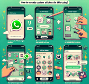 How to create custom stickers in WhatsApp?