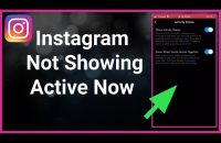 Why Instagram's Last Active is Not Showing and How to Enable it?